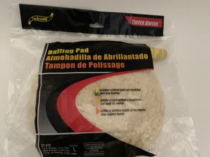 7 1/2" Hook Back Yellow Wool Backer