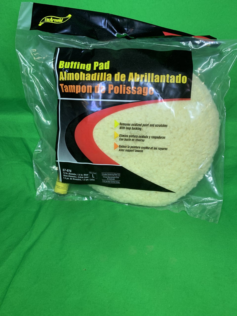 7 1/2" Hook Back Wool Backer