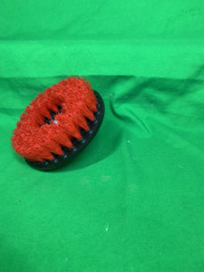 Stiff Red Round Drill Brush